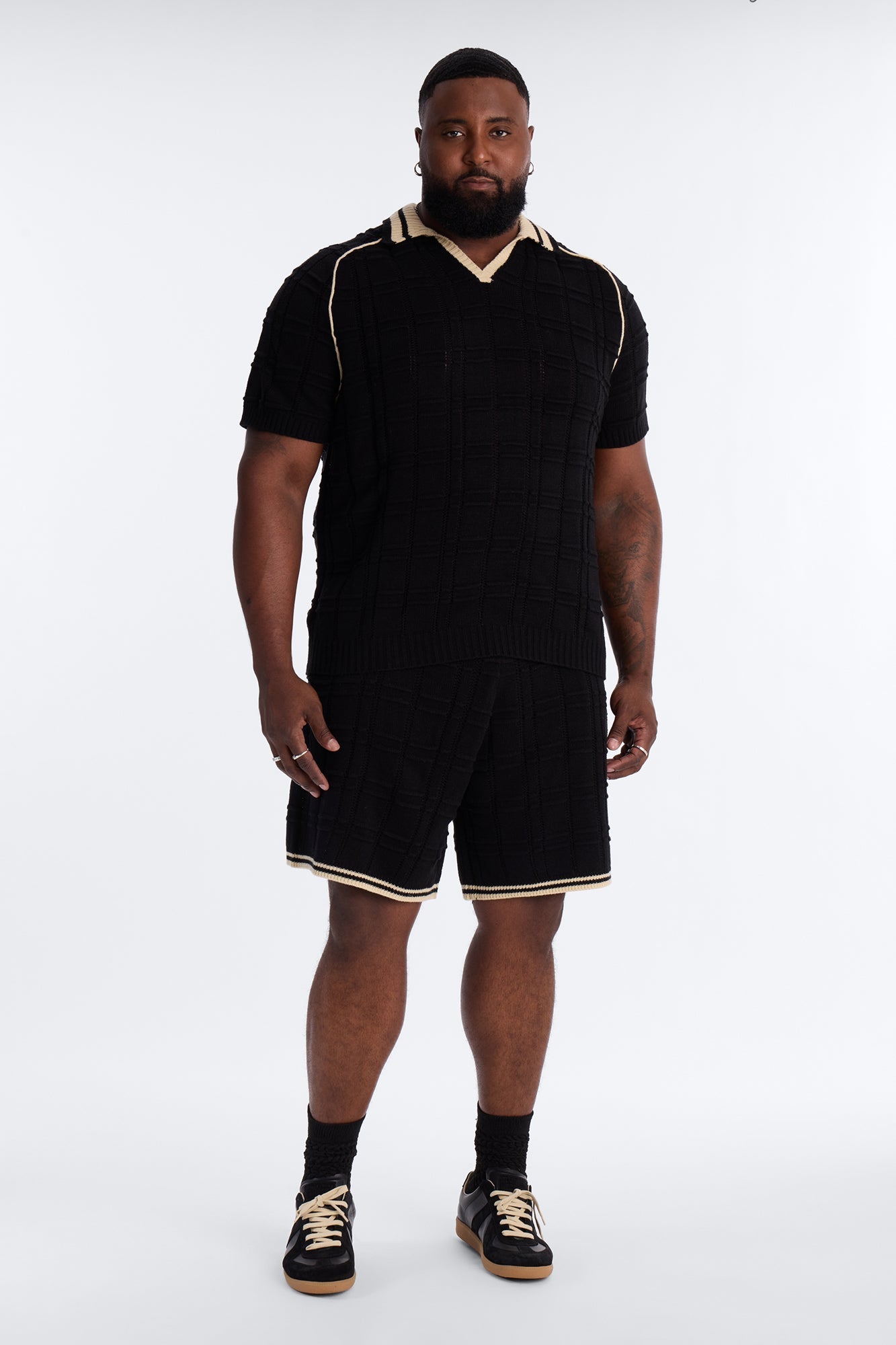 Relaxed Riviera Knit Short - Black