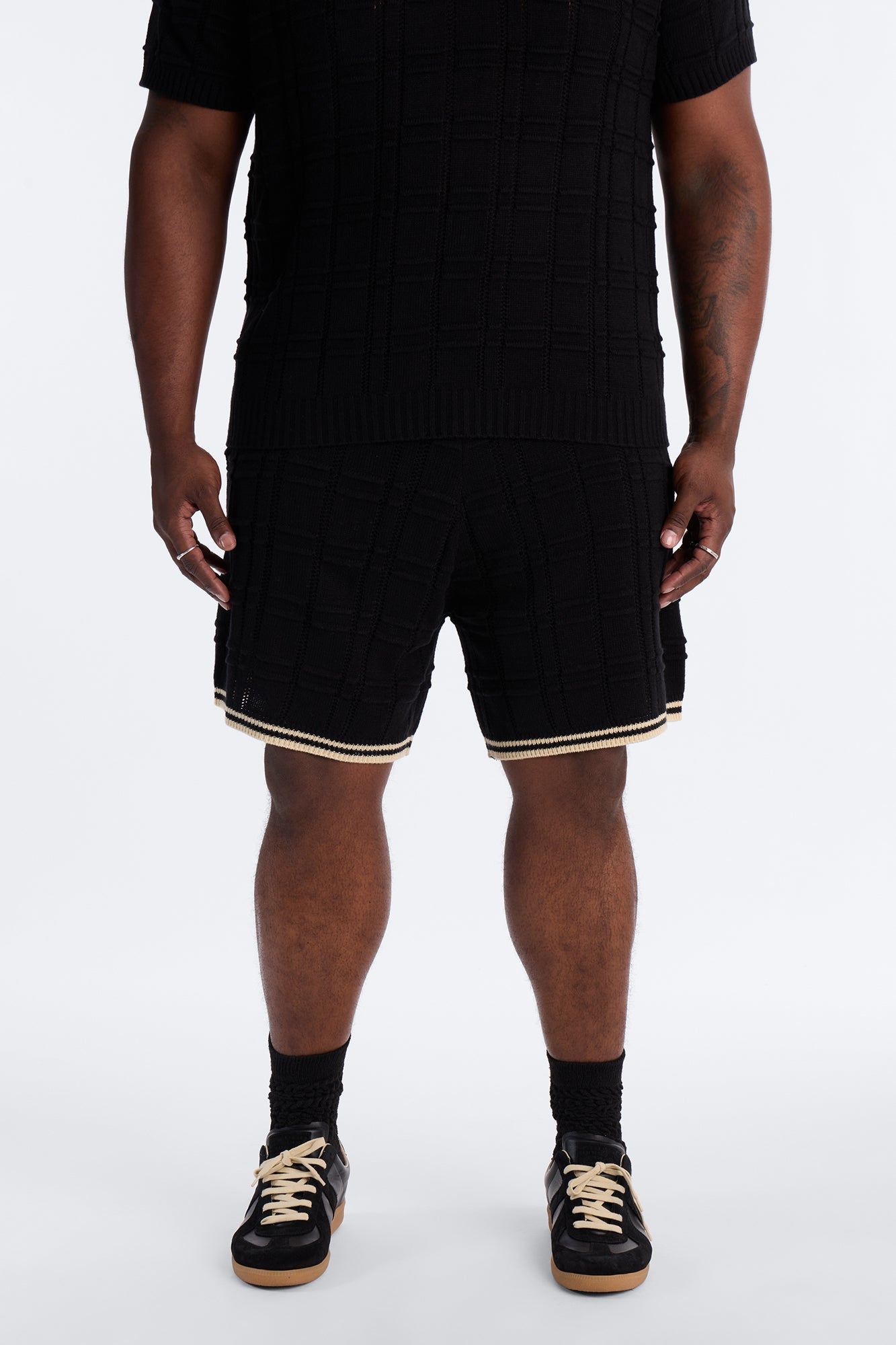 Relaxed Riviera Knit Short - Black