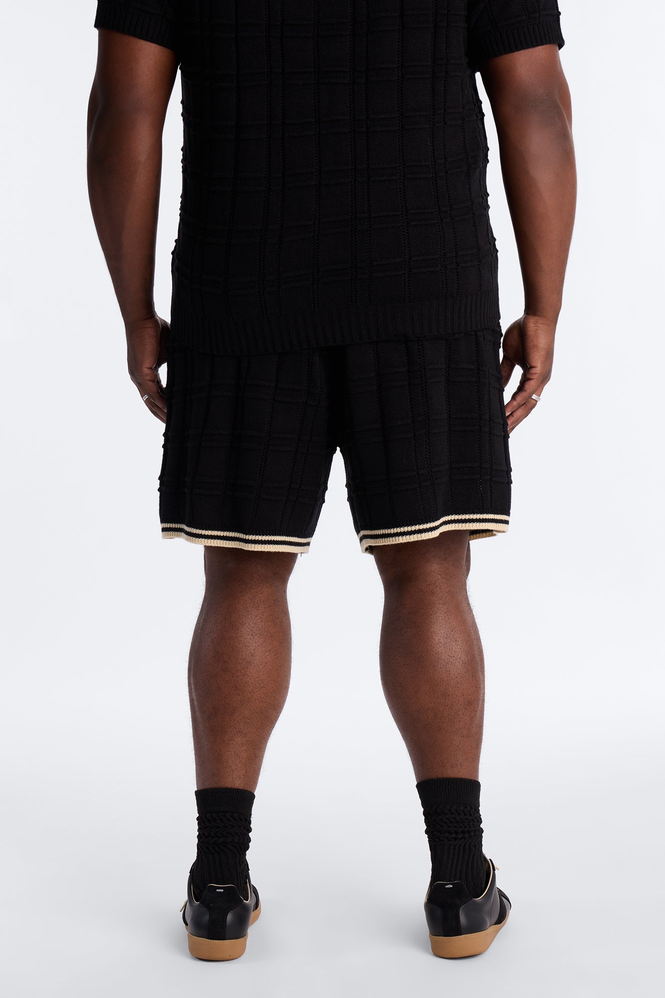 Relaxed Riviera Knit Short - Black