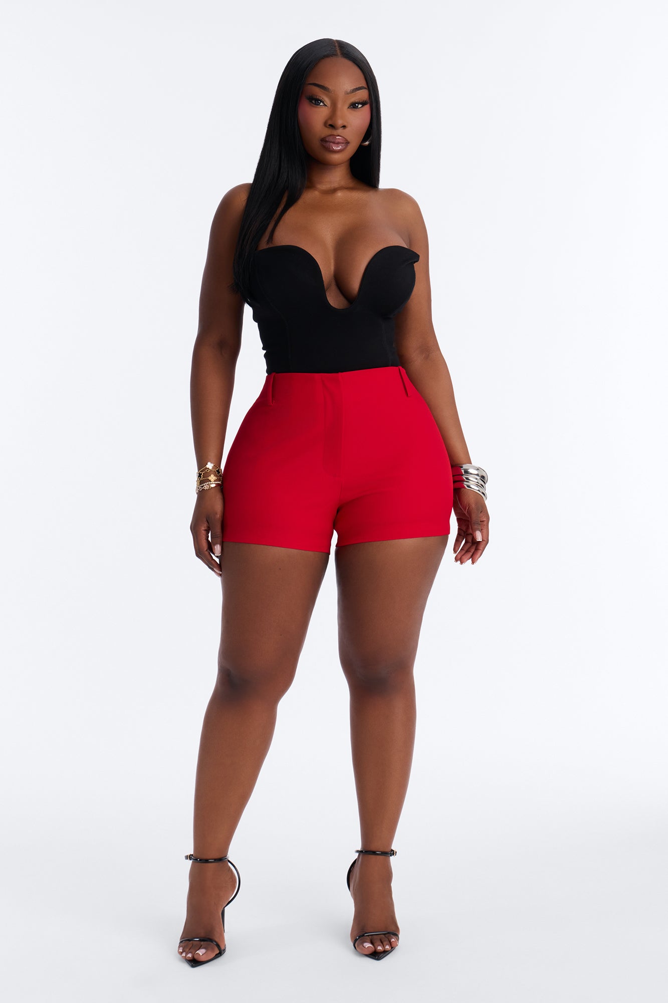 Your New Obsession Mini Trouser Short - Red NEWFASHIONEDGE