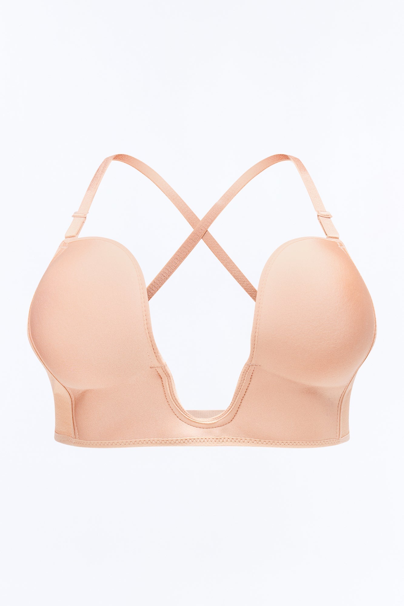 Supportive And Sleek U-Shape Bra - Nude NEWFASHIONEDGE