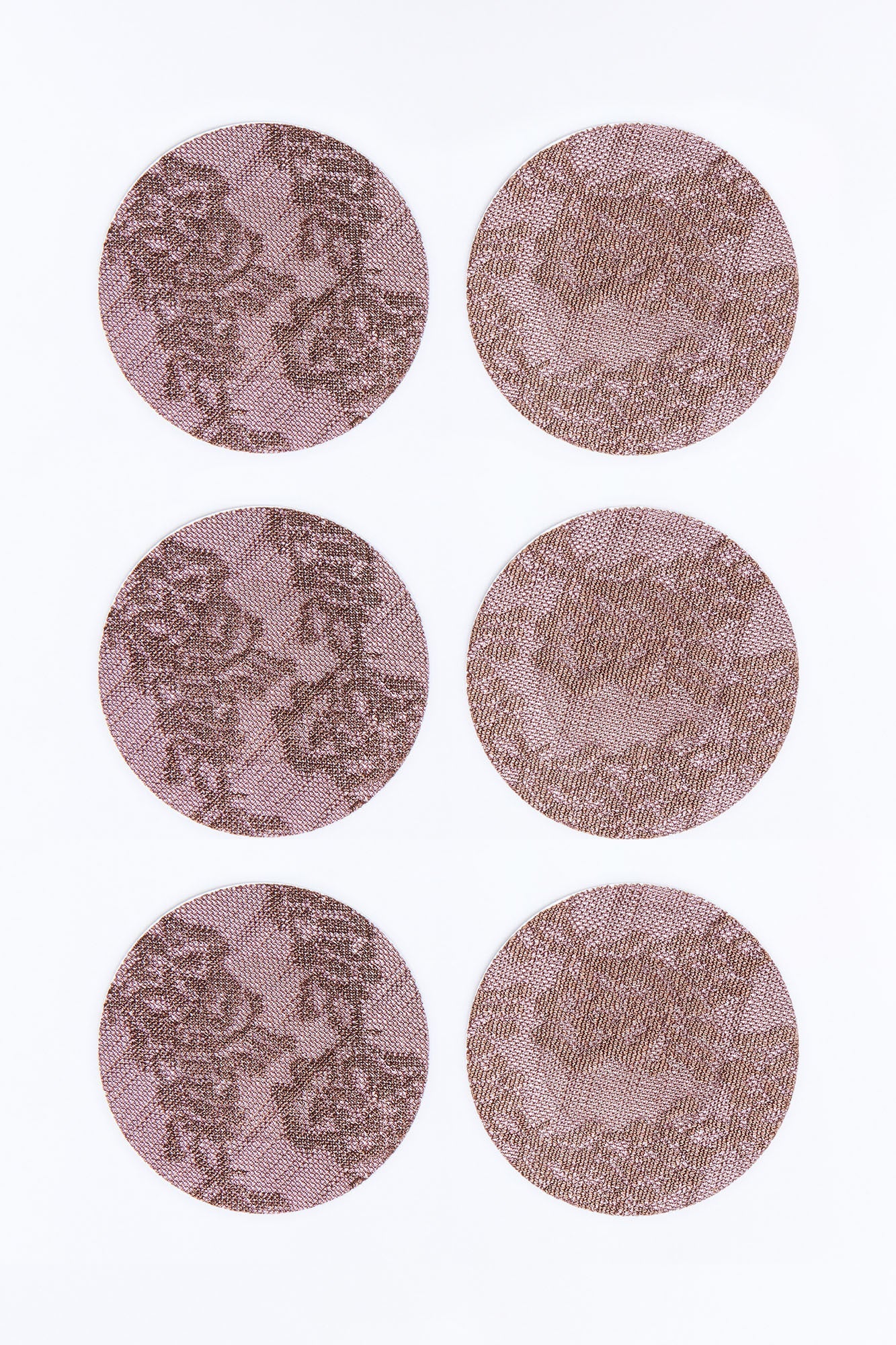 My Discretion Round Nipple Covers - Tan