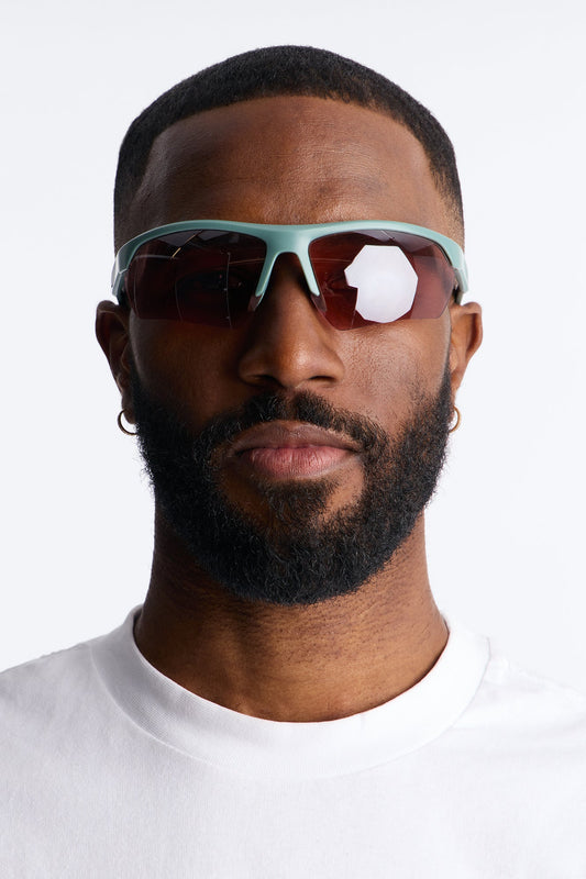Dream State Sport Wrap Sunglasses - Mint