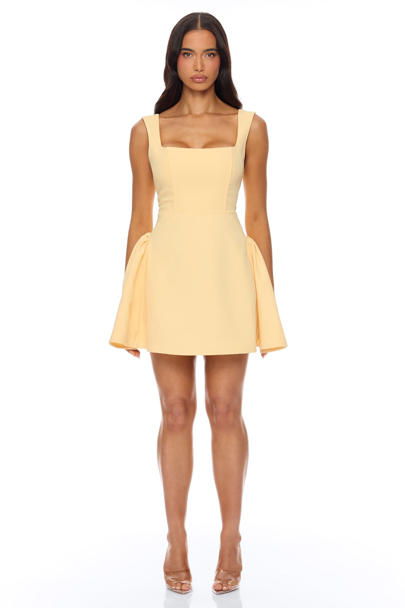 Sweetest Crush Mini Dress - Butter Yellow Fashion Nova