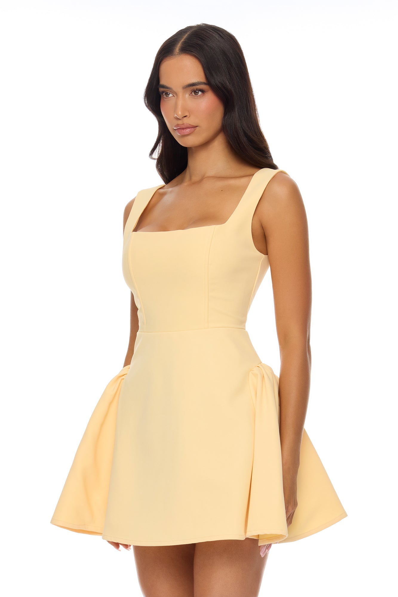 Sweetest Crush Mini Dress - Butter Yellow Fashion Nova