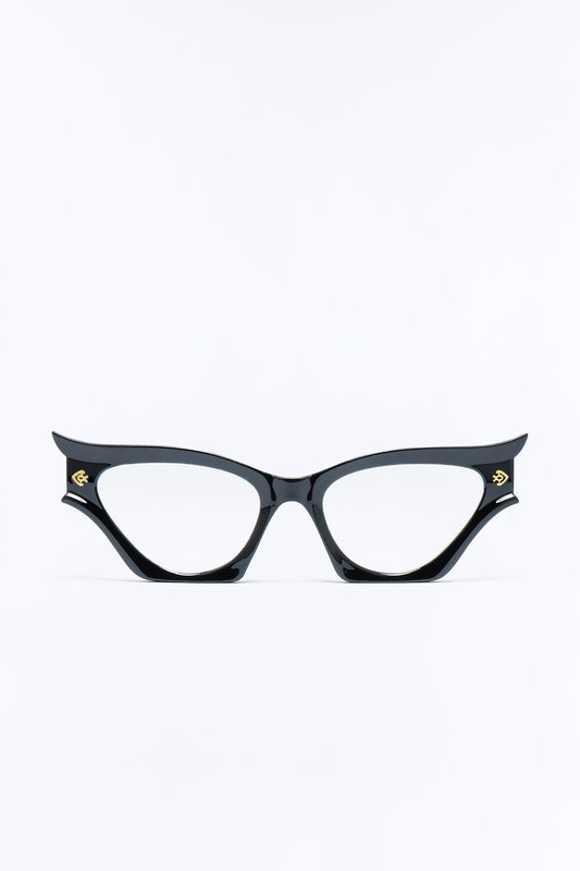 Wiser Than You Think Glasses - Black NEWFASHIONEDGE