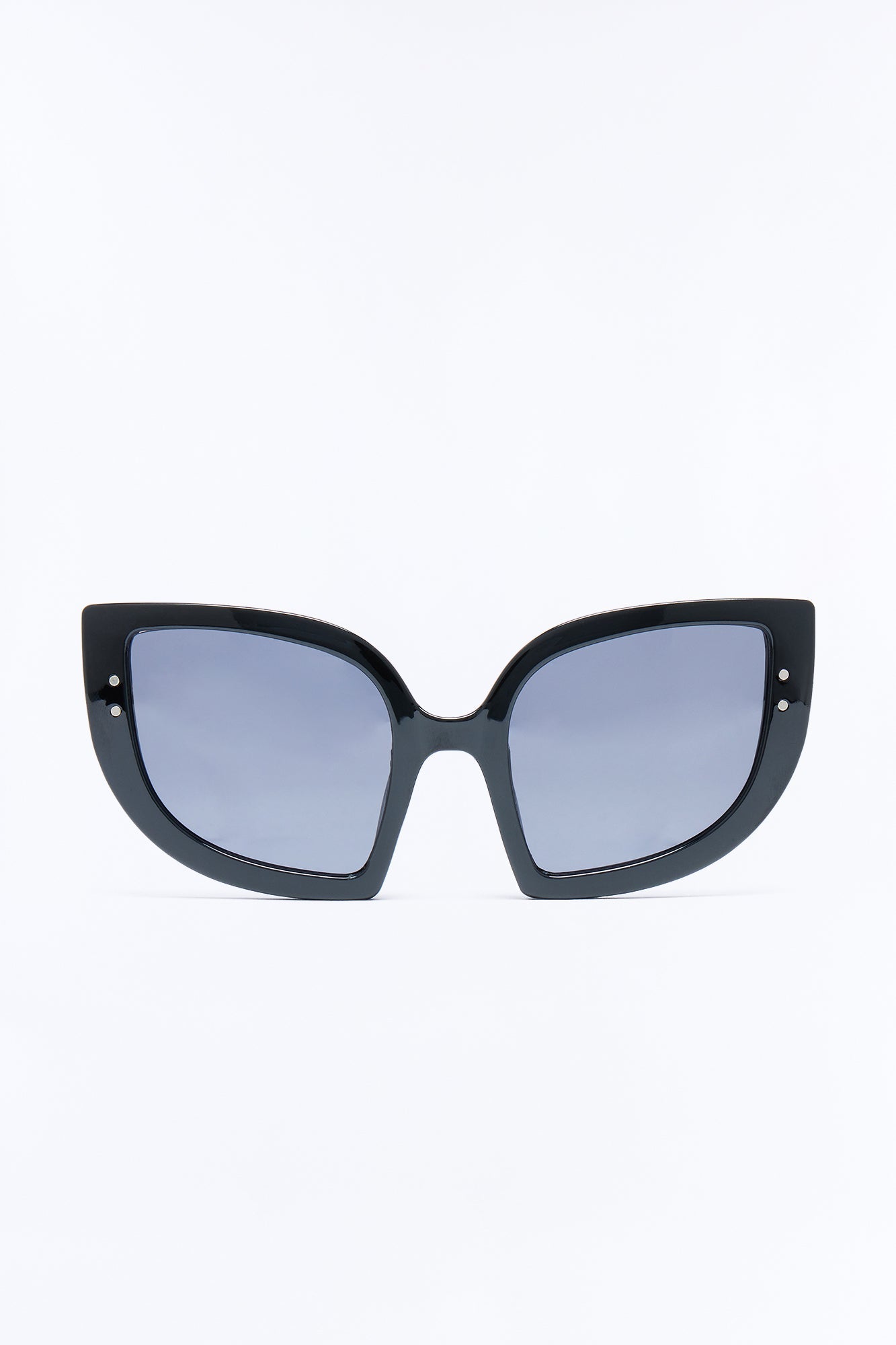 Wise Cat Eye Sunglasses - Black NEWFASHIONEDGE