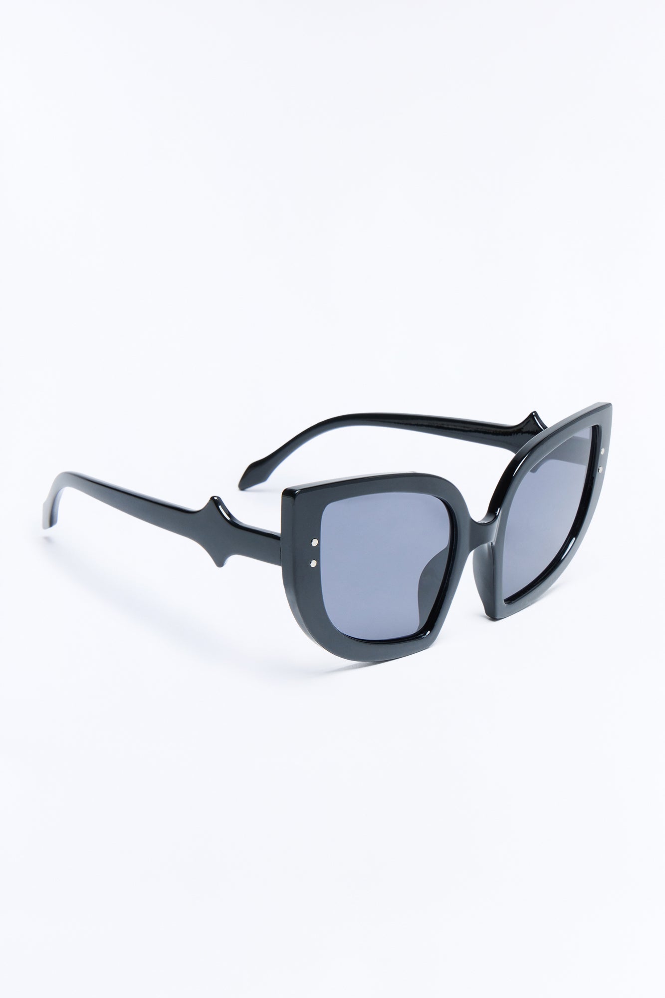 Wise Cat Eye Sunglasses - Black NEWFASHIONEDGE