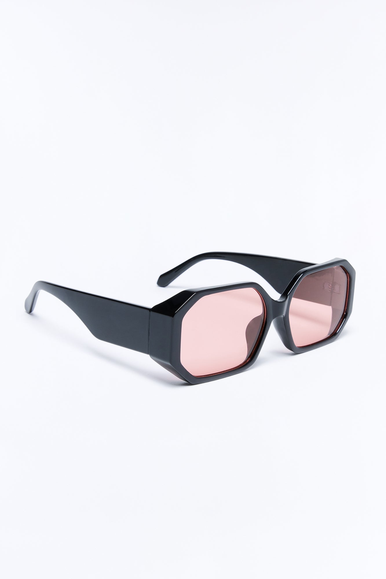 Feel The Beat Sunglasses - Black/Pink