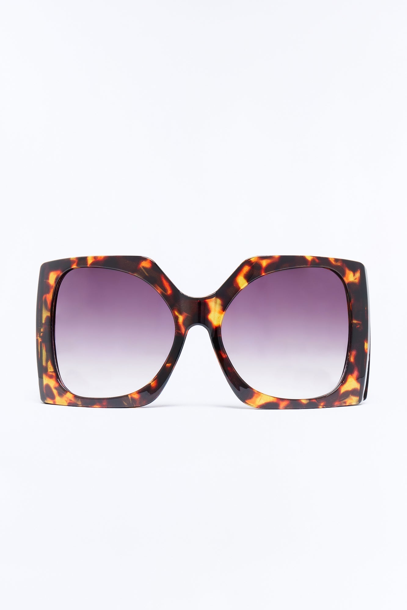 Baddie Attitude Sunglasses - Tortoise NEWFASHIONEDGE