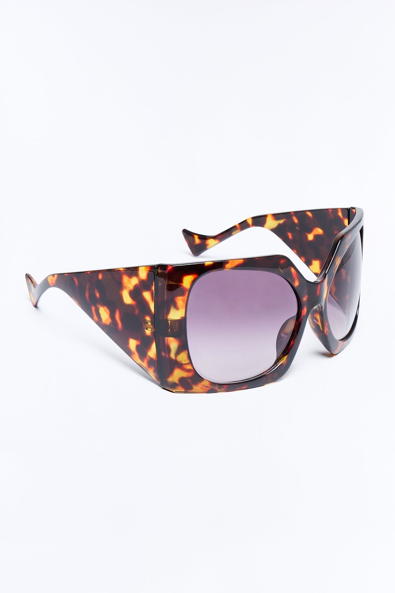 Baddie Attitude Sunglasses - Tortoise NEWFASHIONEDGE