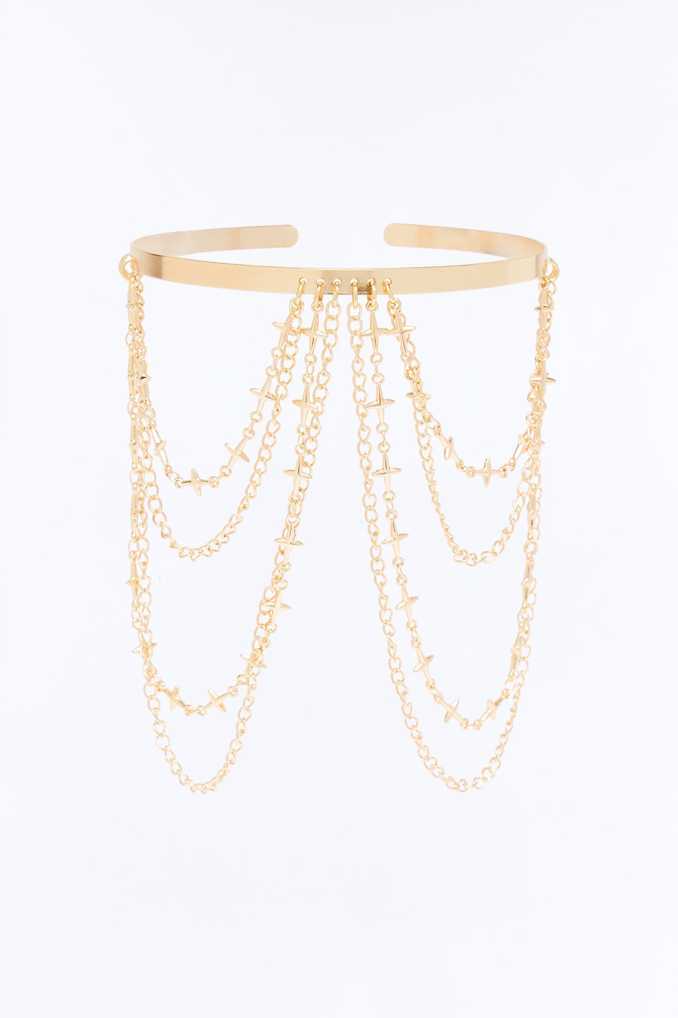 Grace Arm Cuff - Gold