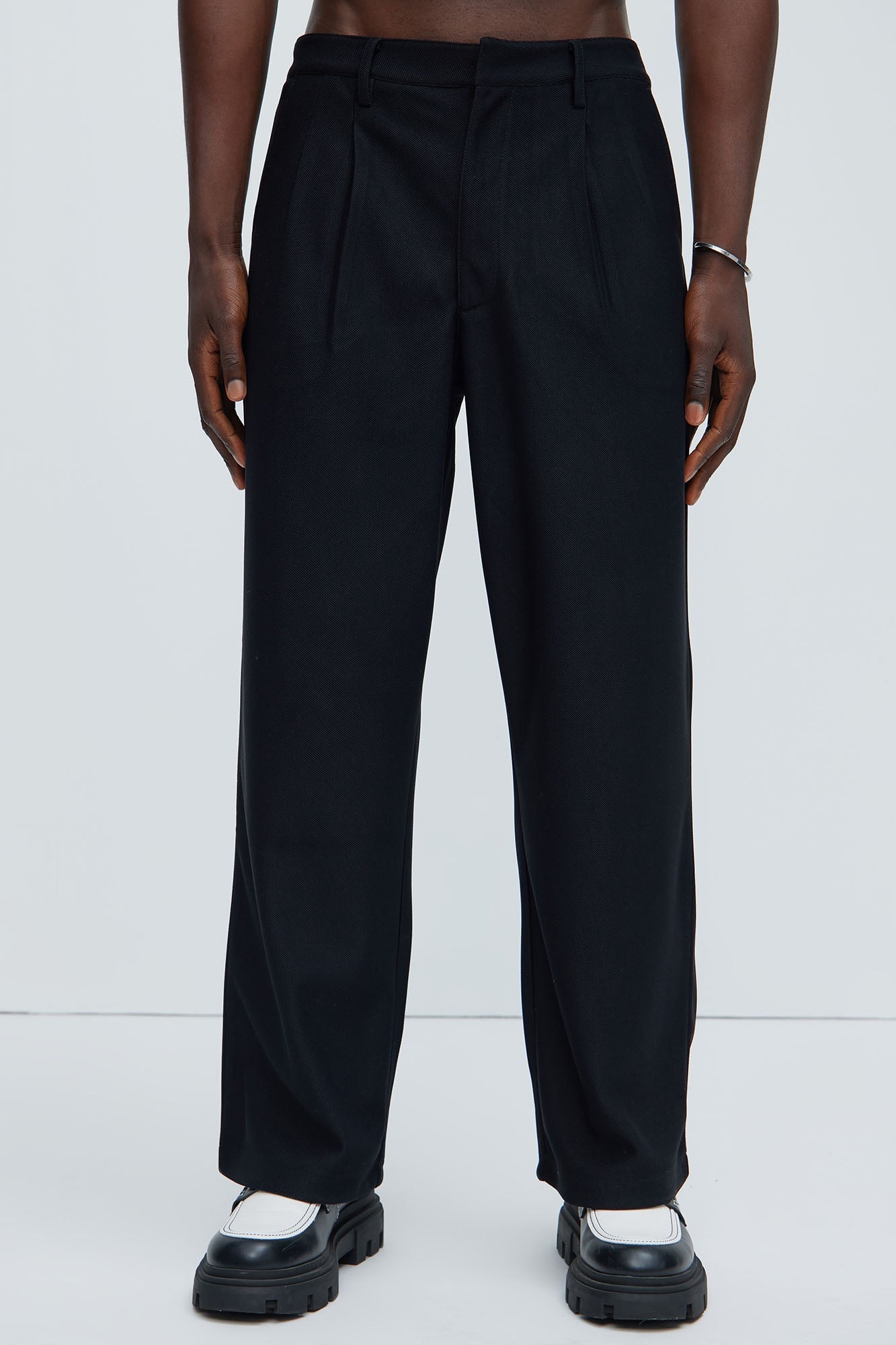 Turner Relaxed Trouser Pants - Black