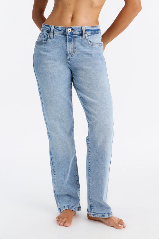 Mar Vista Stretch Straight Leg Jeans - Light Wash Fashion Nova