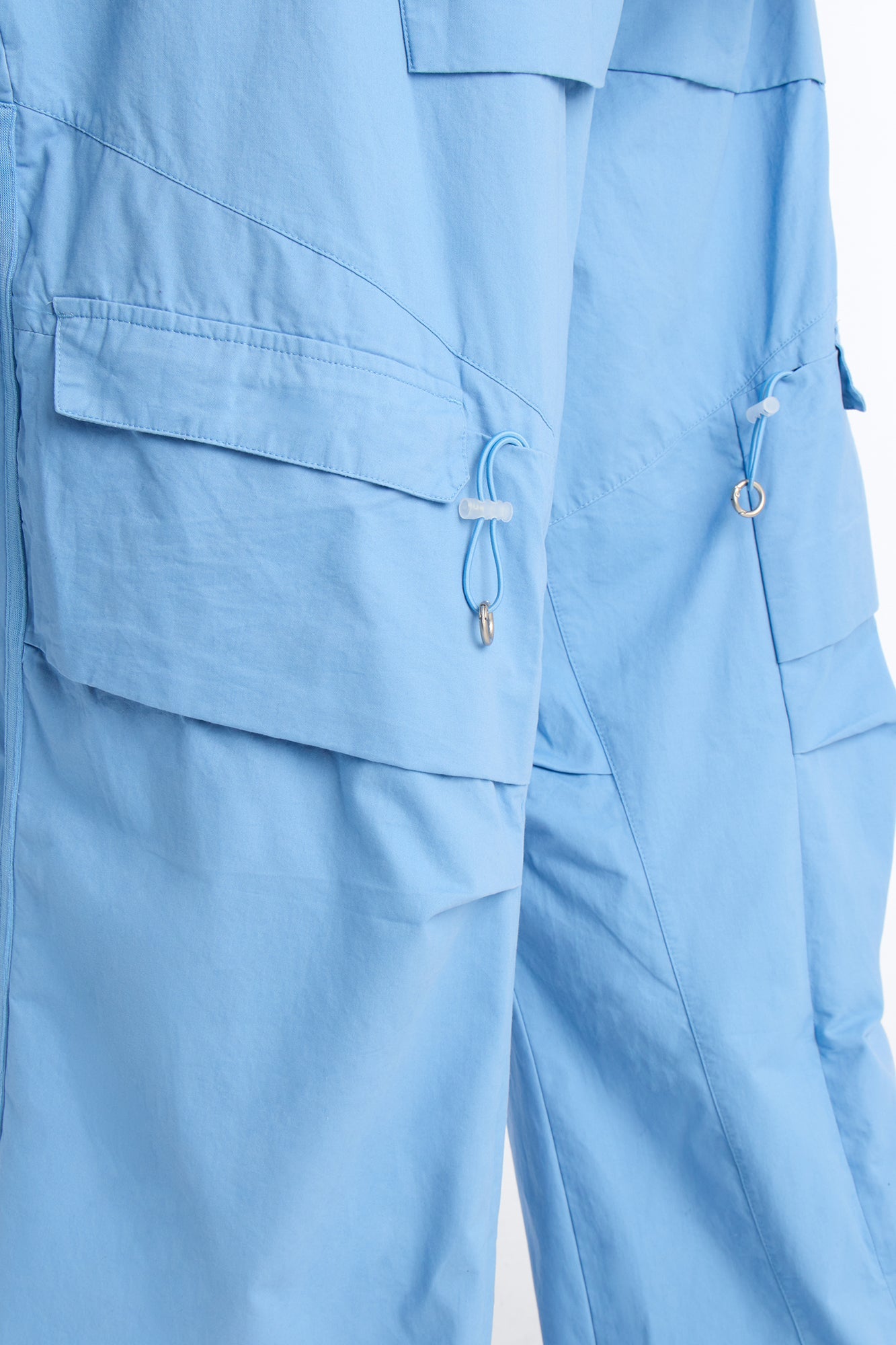 Barrel Accordion Pant - Blue