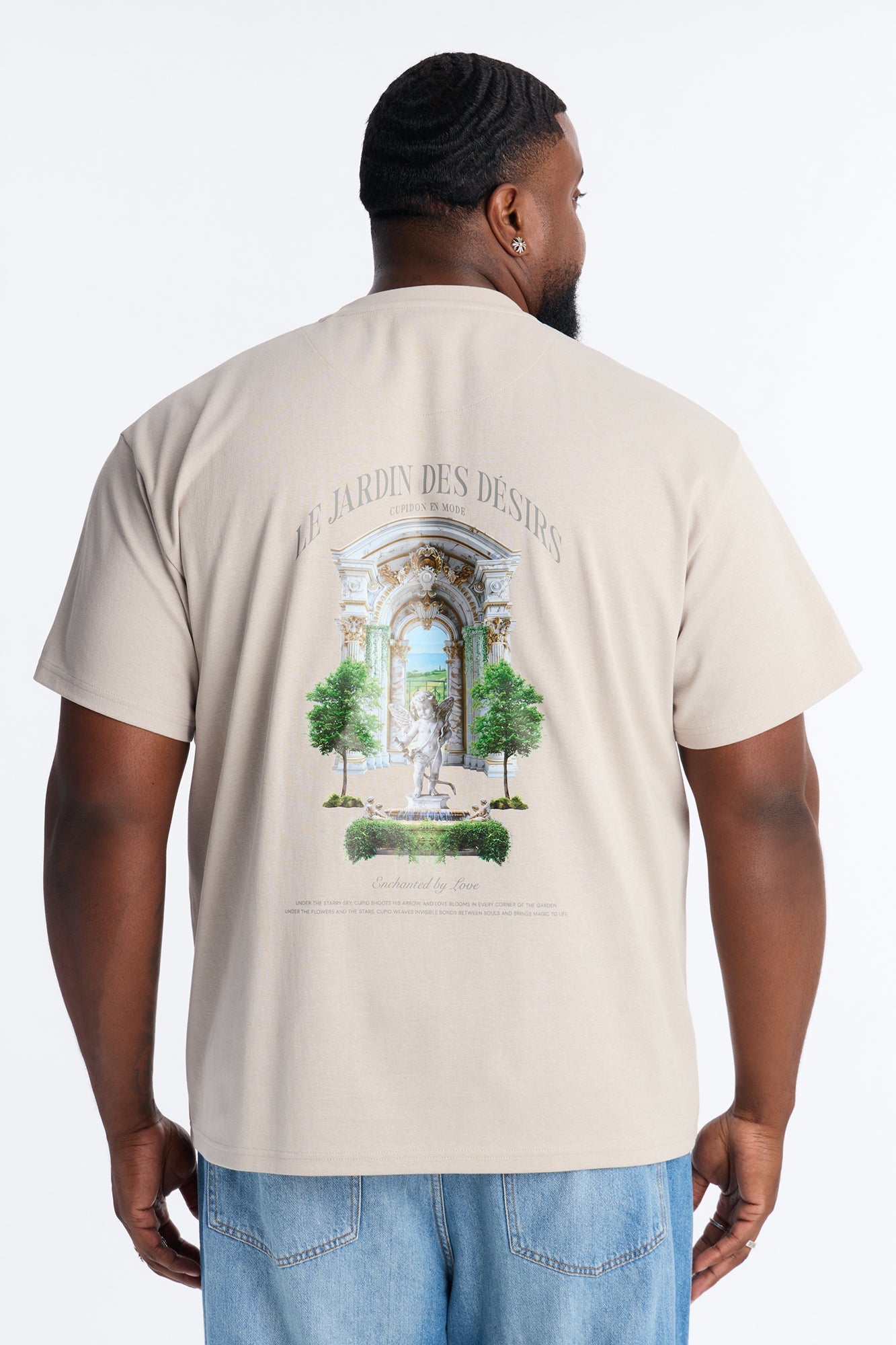 Le Jardin Des Desirs Short Sleeve Tee - Beige