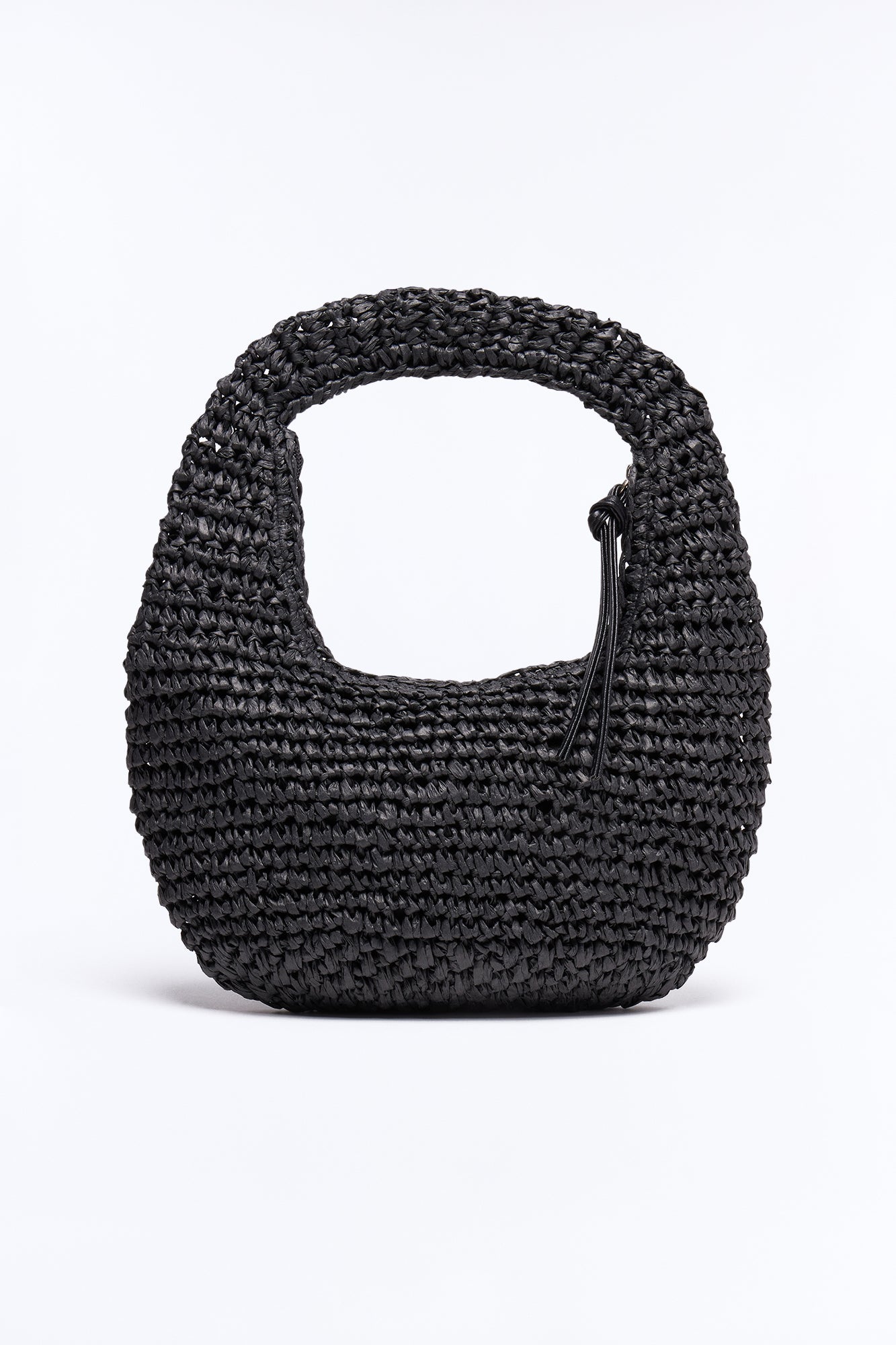 Amalfi Dreams Straw Bag - Black NEWFASHIONEDGE