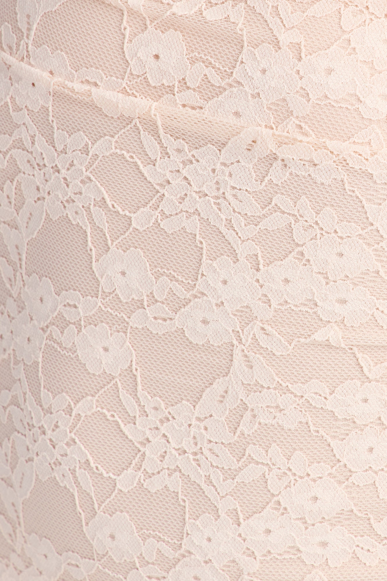 Melissa Lace Midi Dress - Cream Fashion Nova