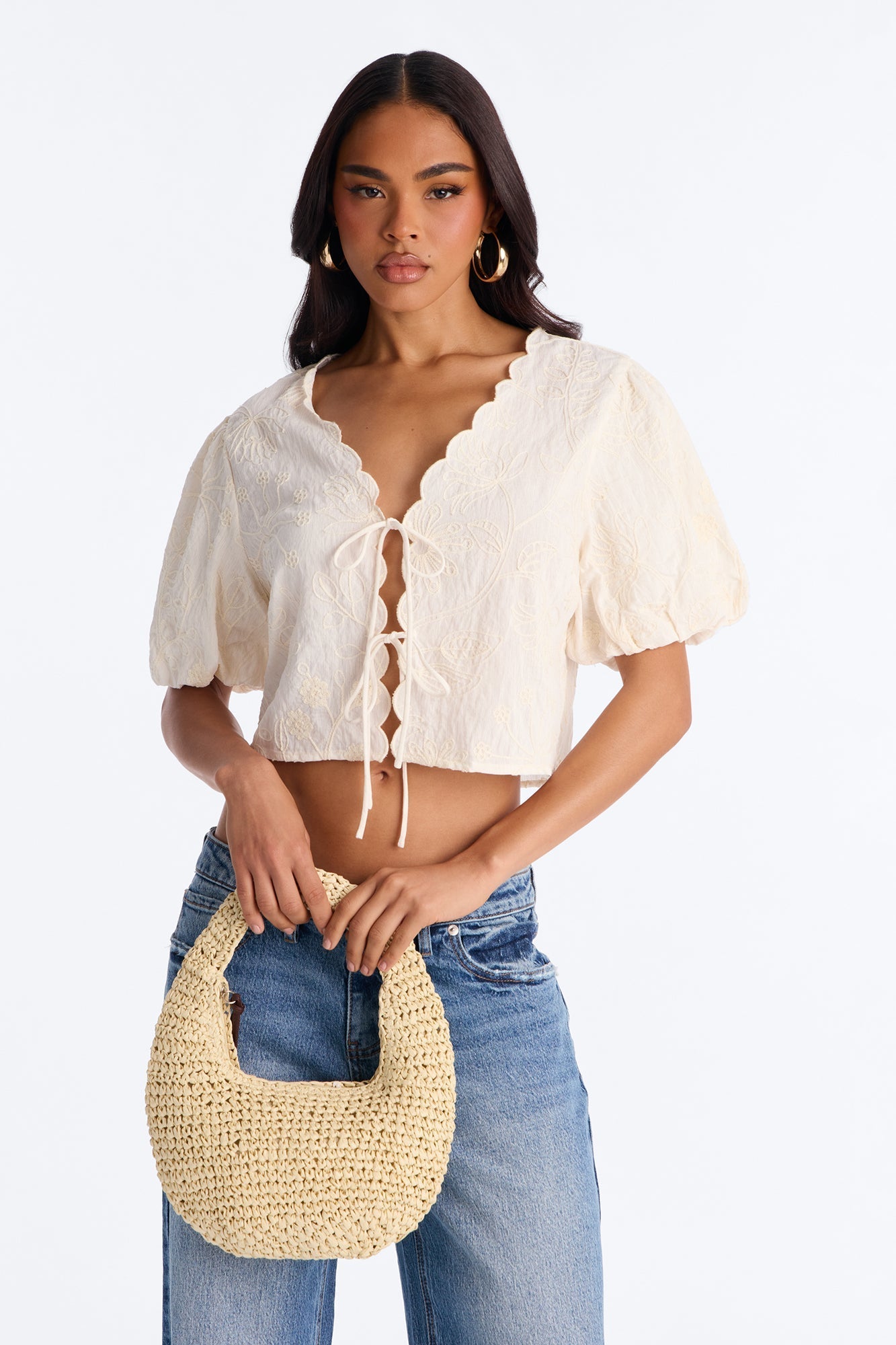 Amalfi Dreams Straw Bag - Natural NEWFASHIONEDGE