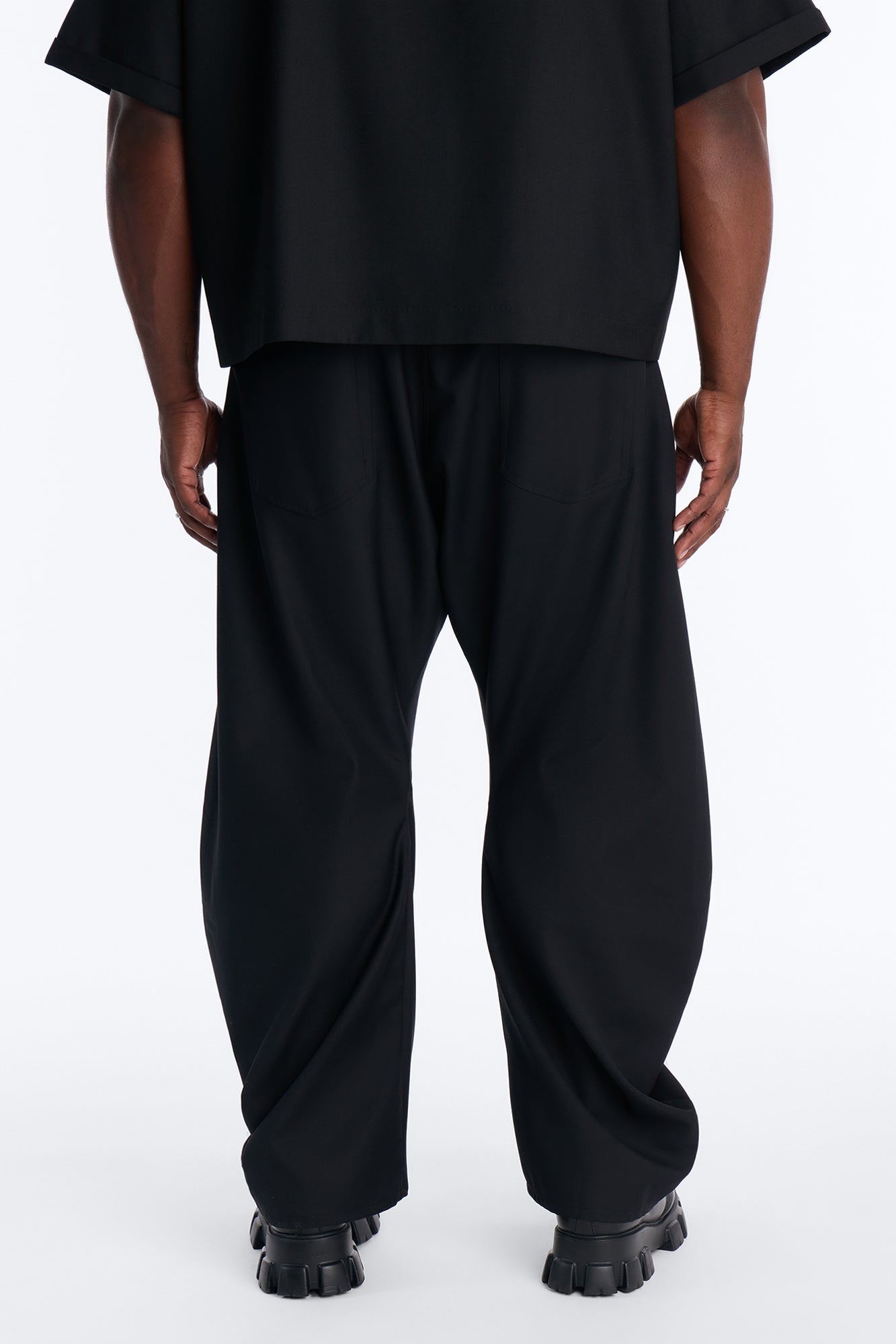 Baggy Icon Quad Trouser - Black