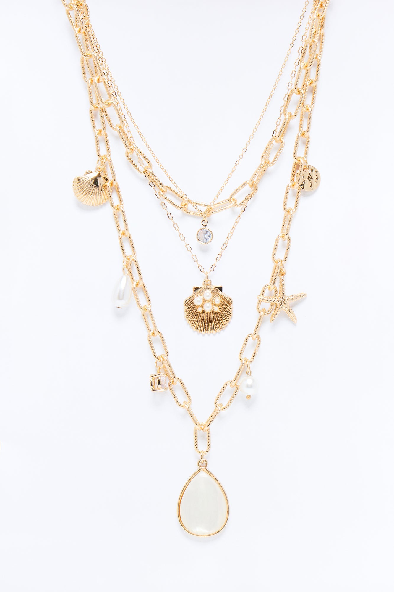 Mallorca Layered Necklace - Gold