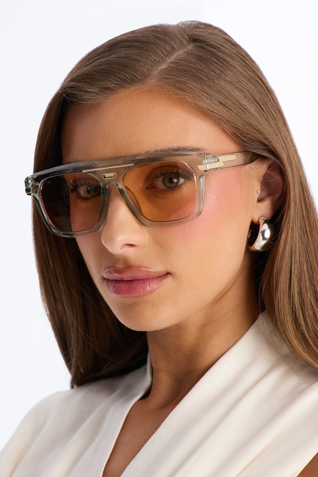 Air Frame Sunglasses - Green/combo NEWFASHIONEDGE