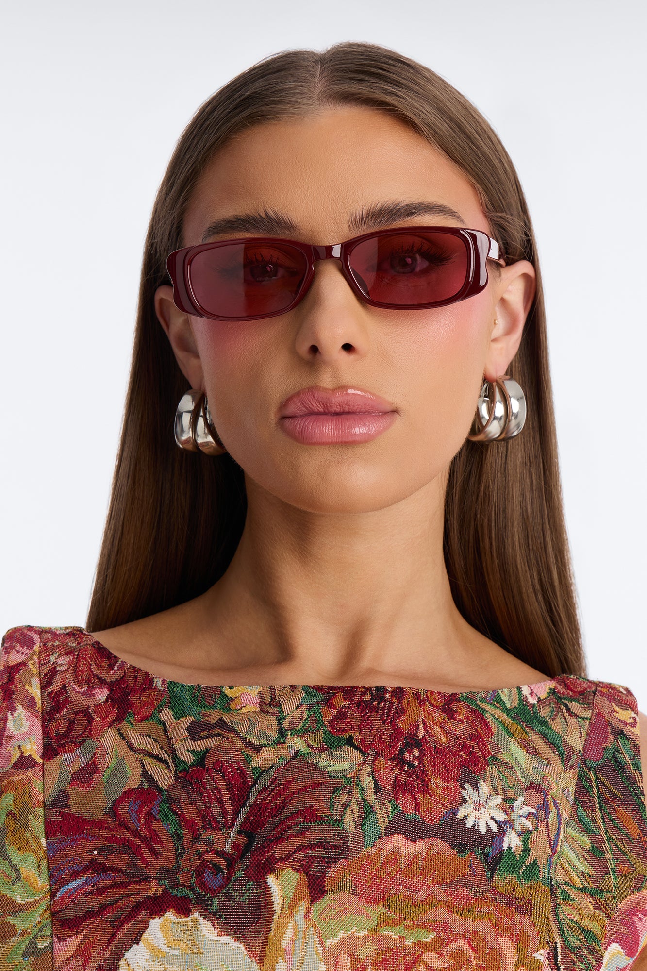 Our Song Sunglasses - Burgundy