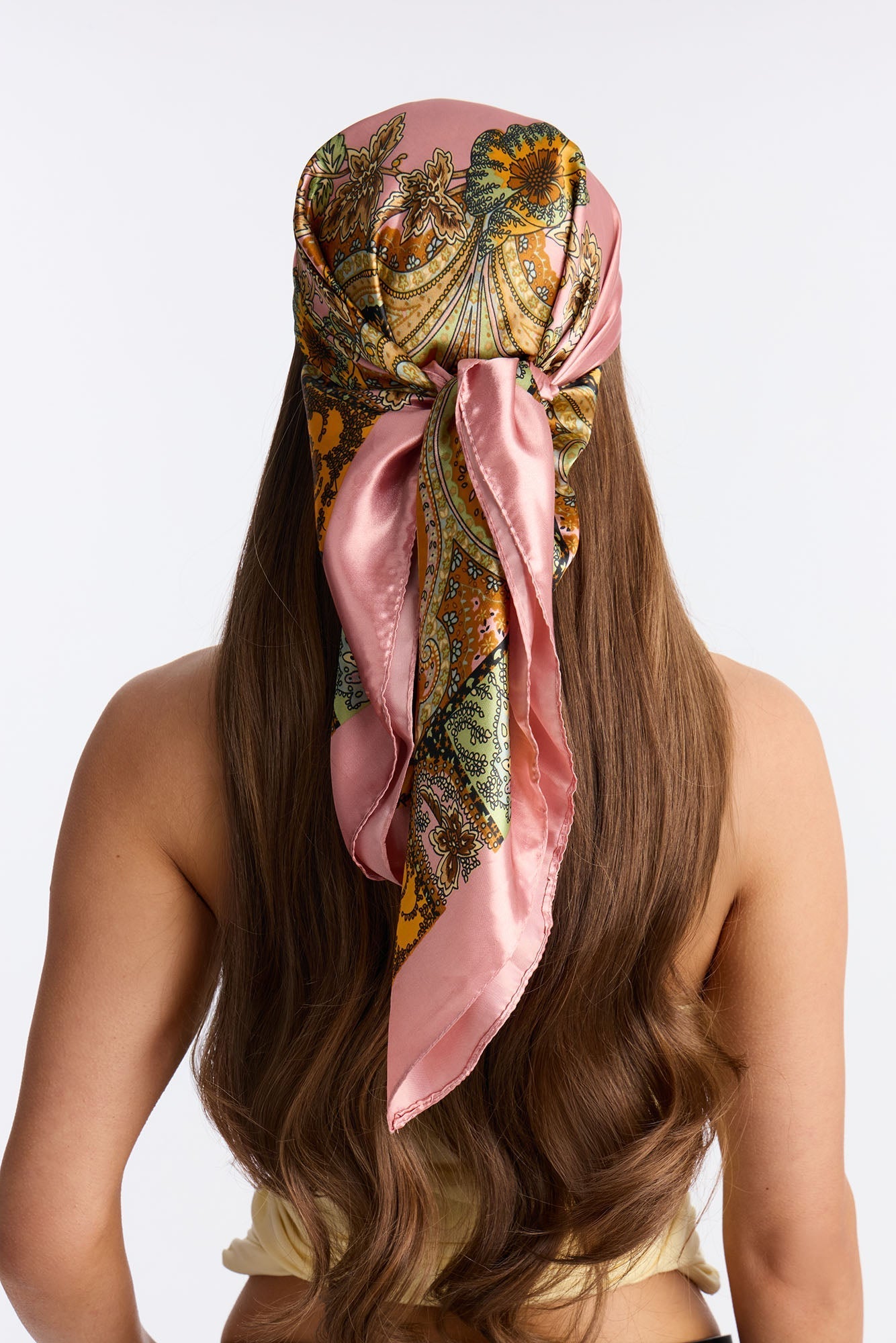 Sunny Shade Head Scarf - Pink NEWFASHIONEDGE