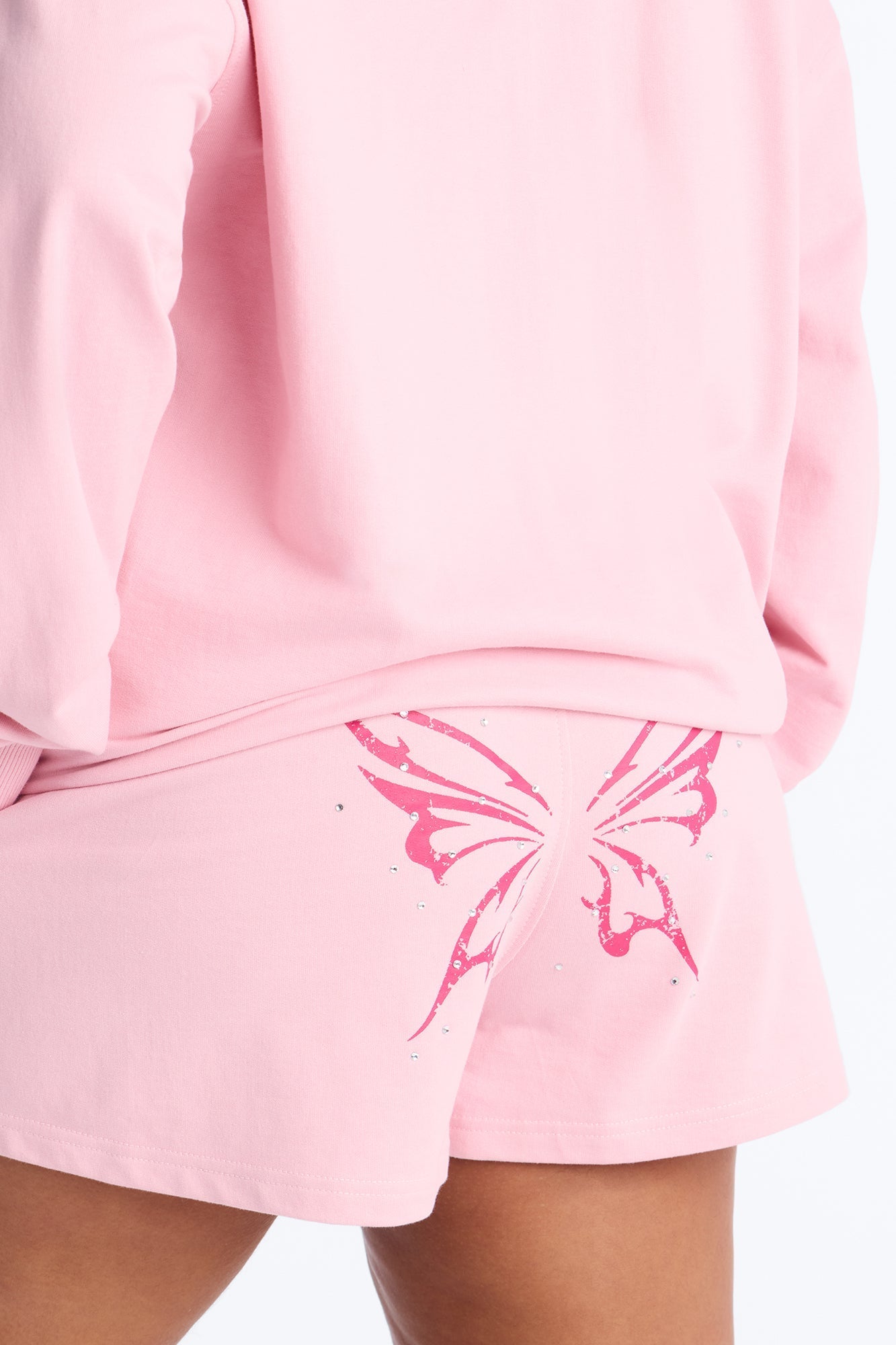 Butterfly Effect Short Set - Pink