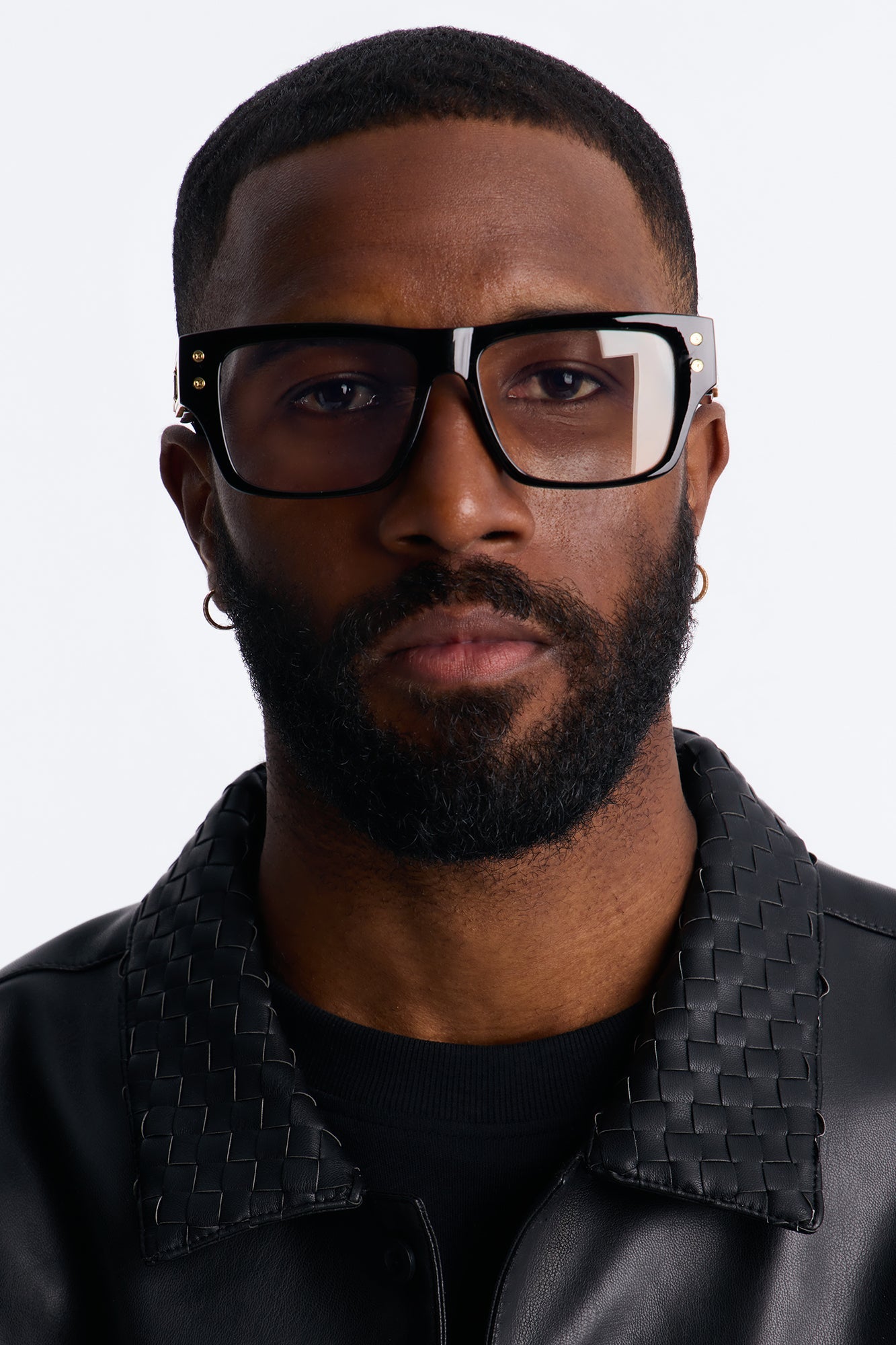 Industrial Insight Square Sunglasses - Black