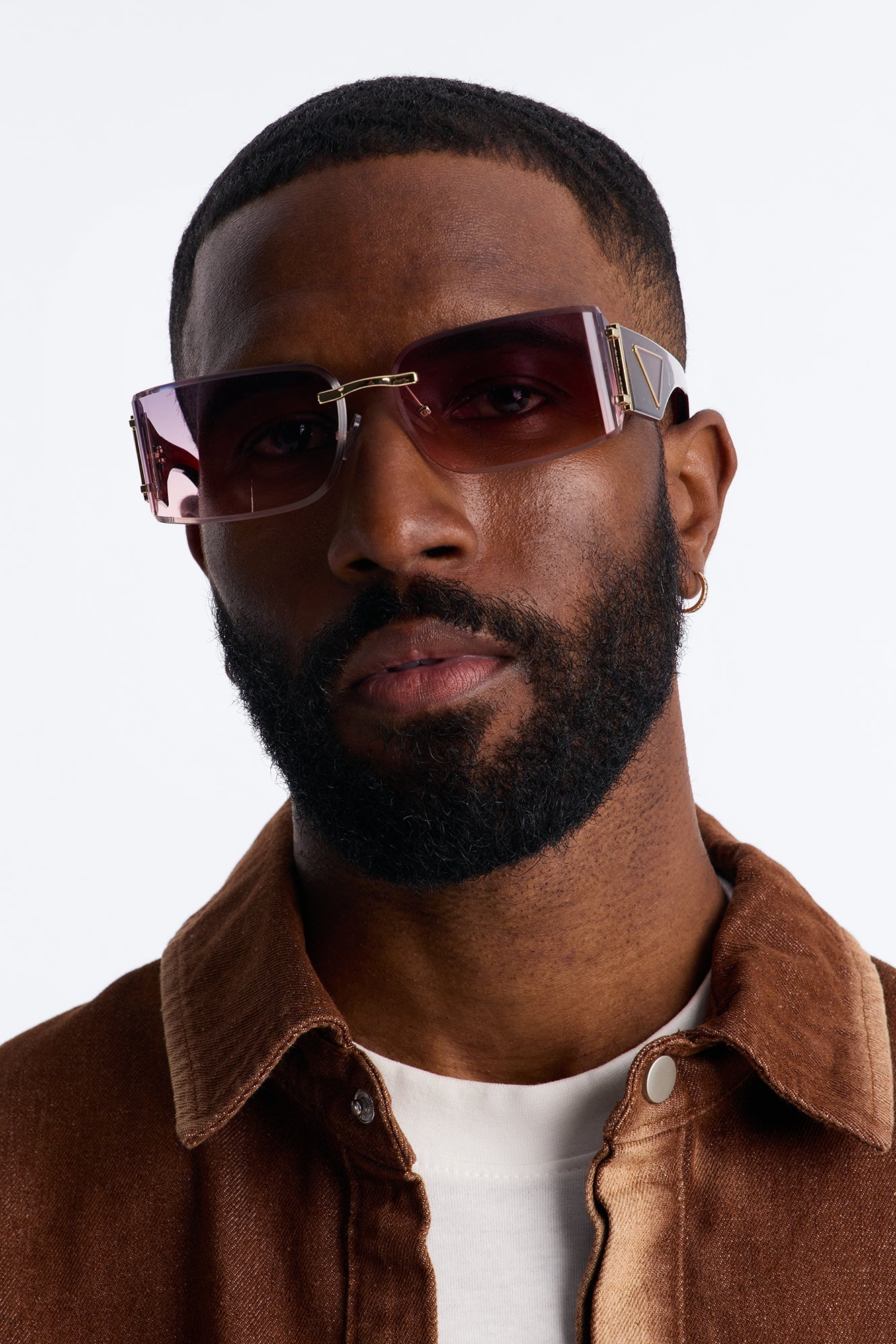 Omega Luxe Sunglasses - Red/combo