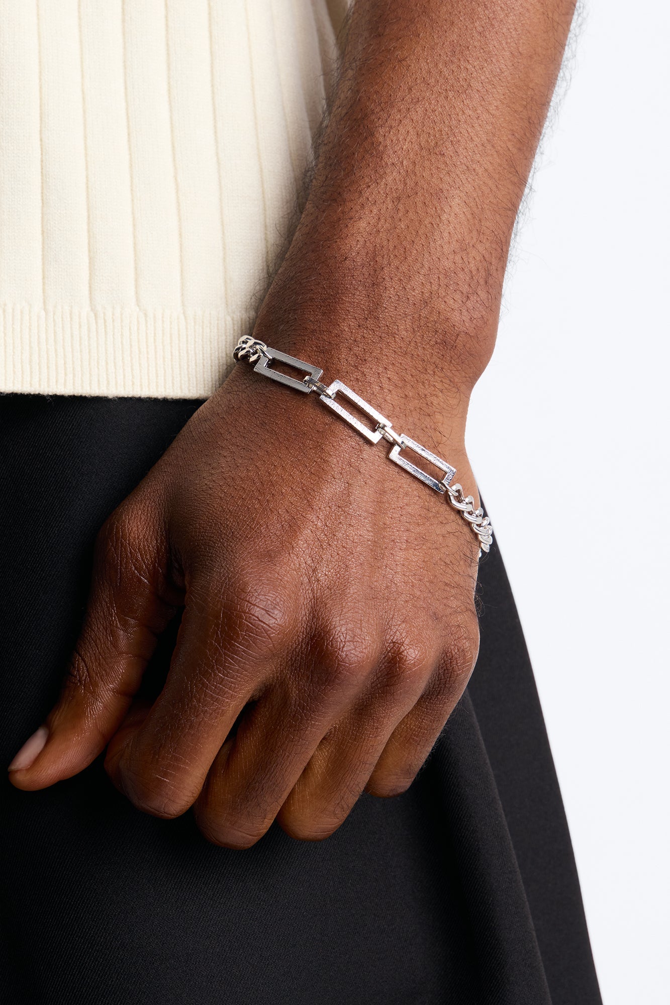 Going Solo Chain Link Bracelet - Silver