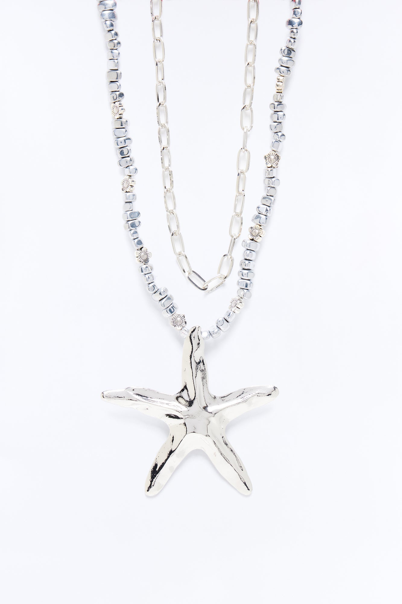 Sea Side Sadie Necklace - Silver