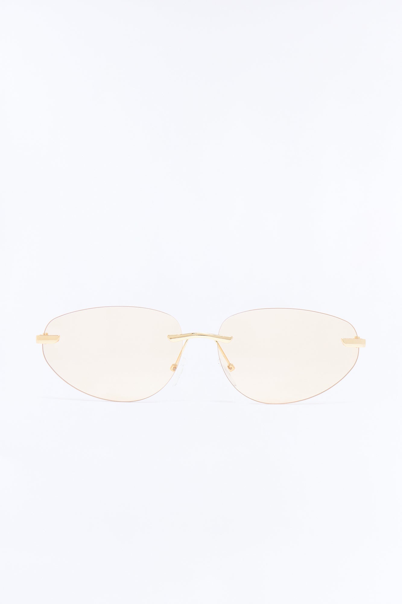 Regaining Power Sunglasses - Gold/Pink