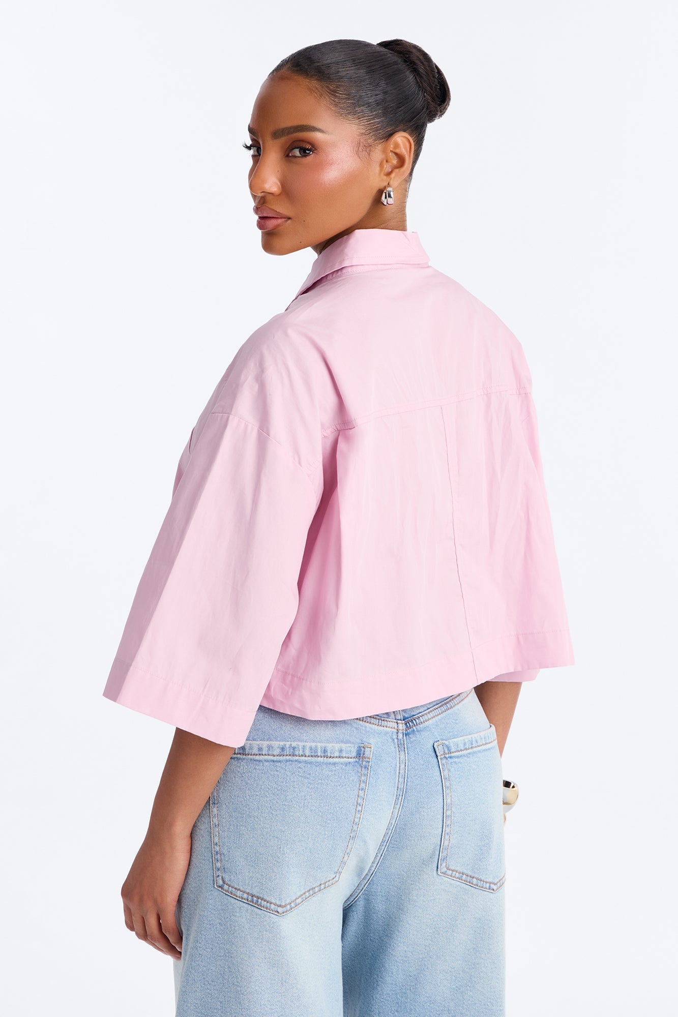 Busy Weekends Poplin Shirt - Lilac