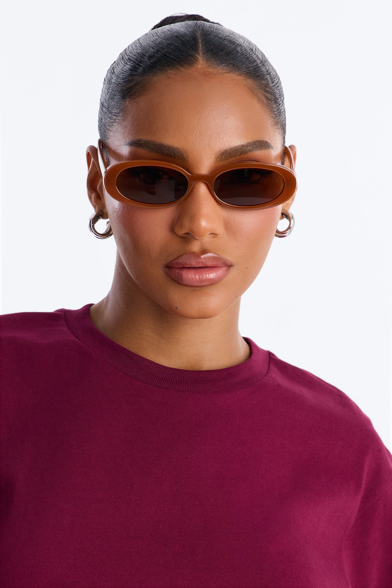 Cheeky Charlie Sunglasses - Brown NEWFASHIONEDGE