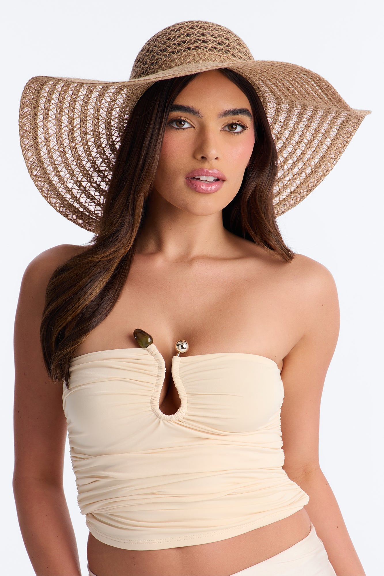Cannes Straw Hat - Tan
