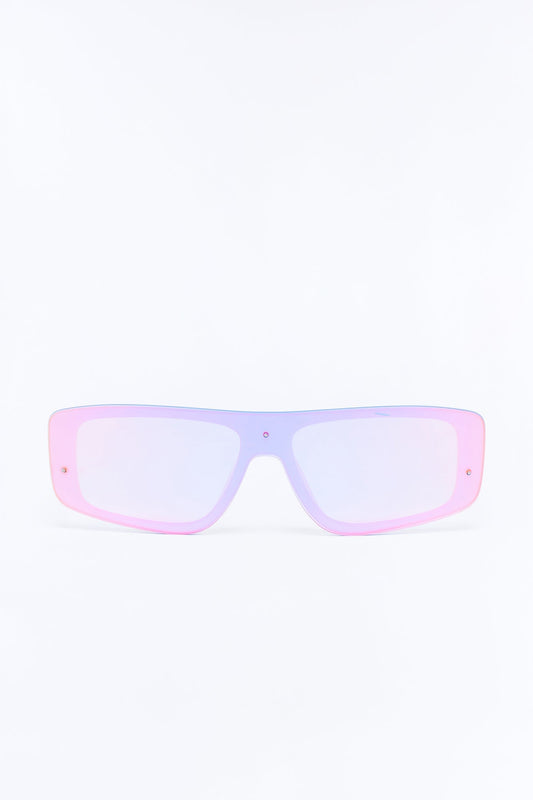Bikini Season Sunglasses - White/Pink