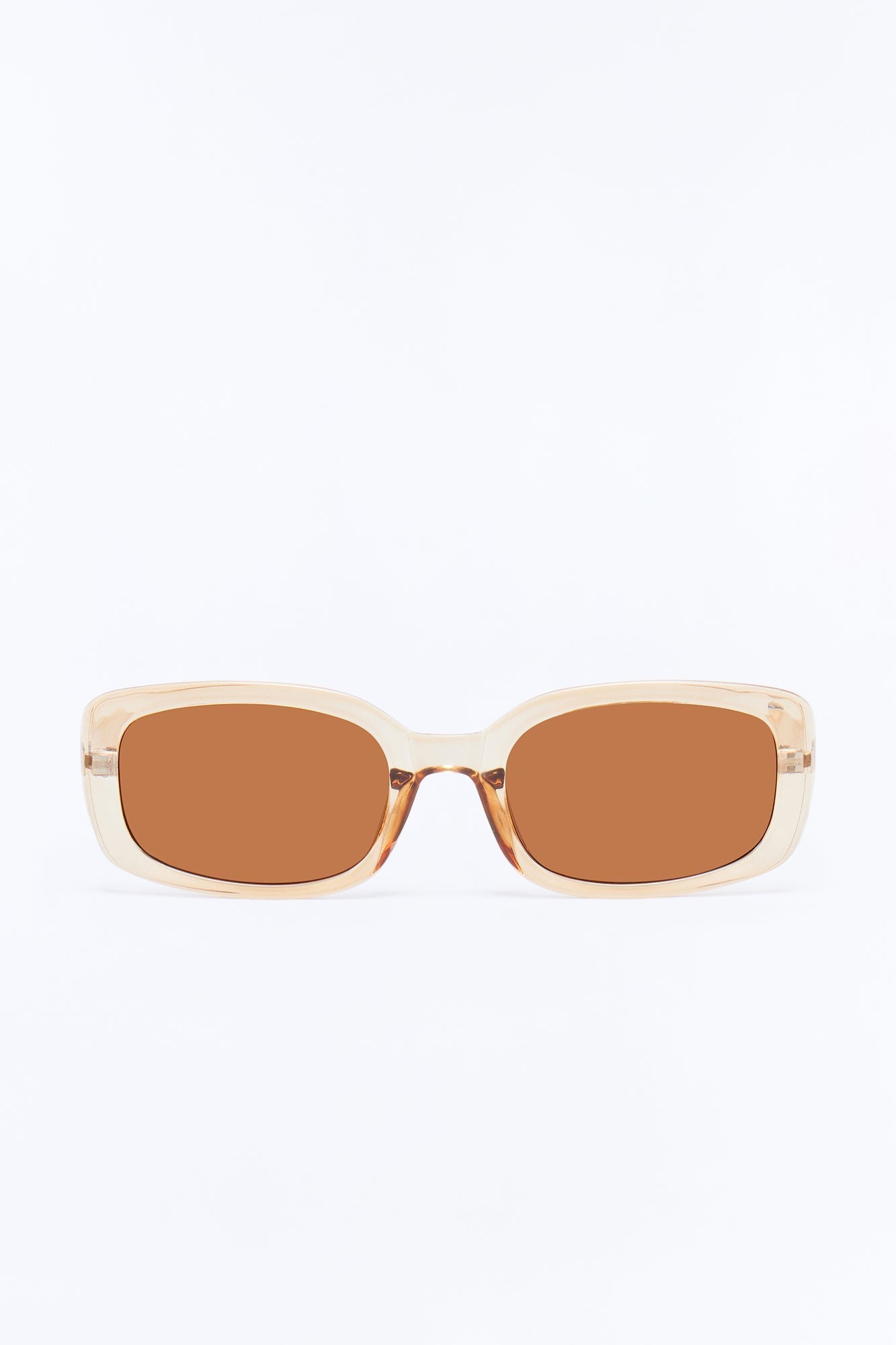 In Uniform Square Sunglasses - Brown