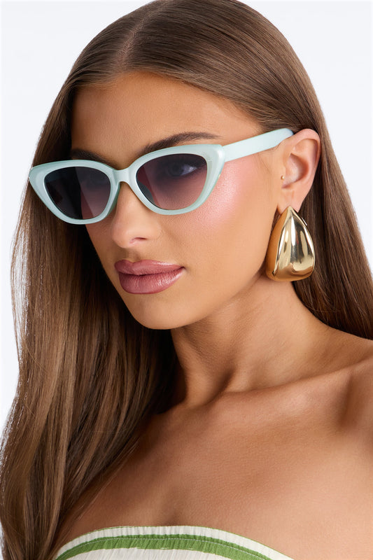 Up Town Gal Sunglasses - Blue/combo