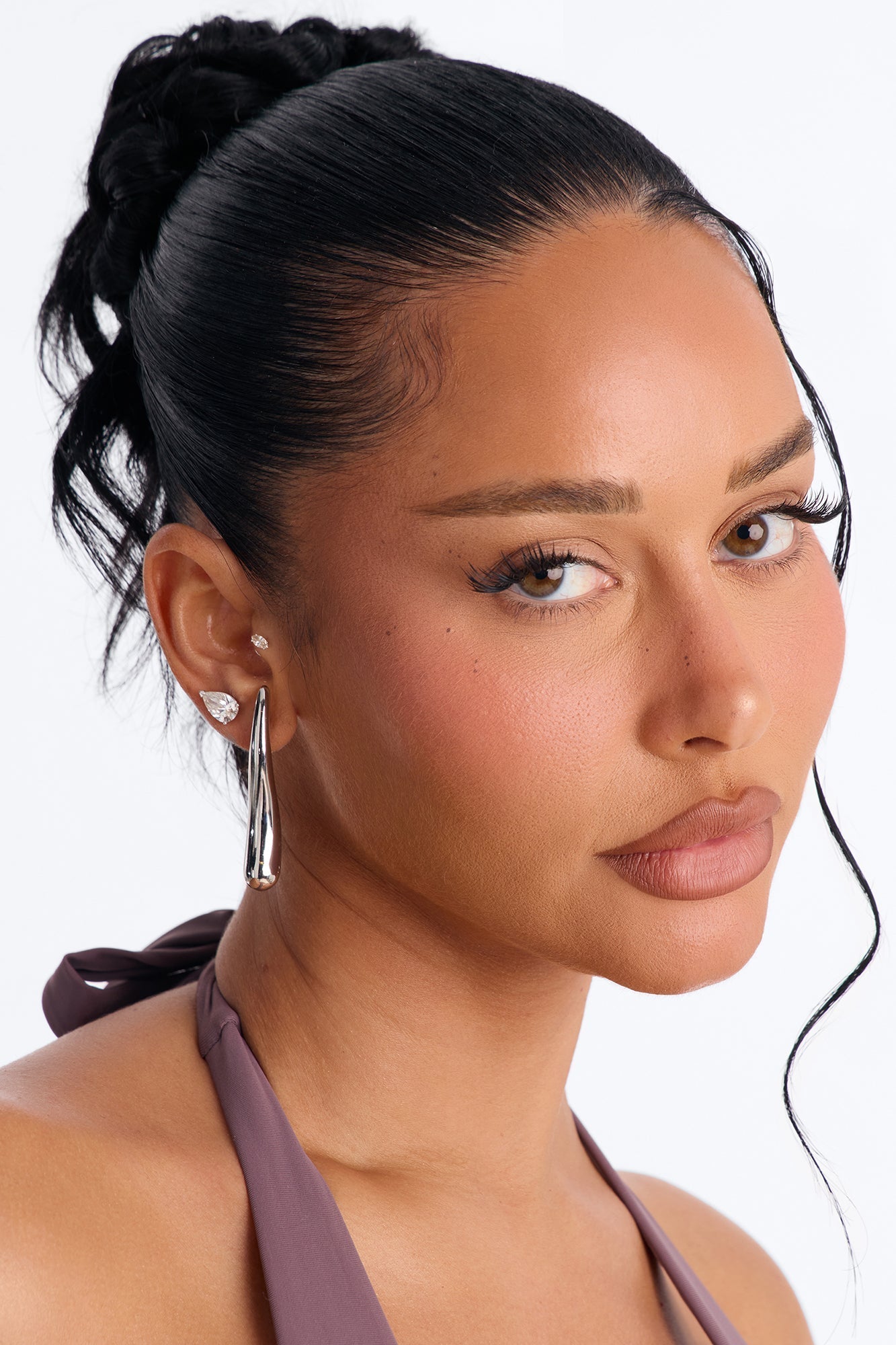 Just Go With It Earrings - Silver