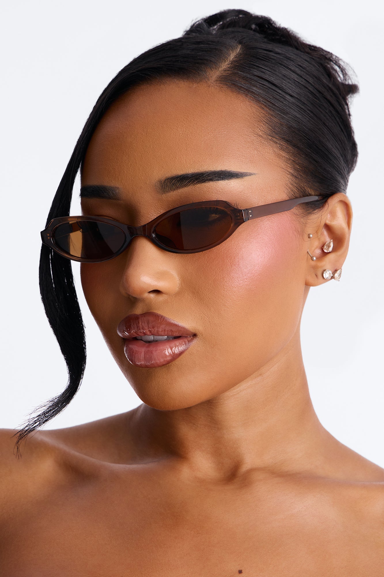 Wise Guy Sunglasses - Brown