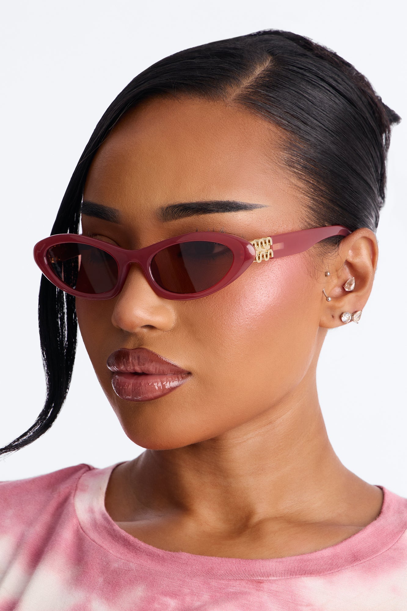 Malibu Moment Sunglasses - Red NEWFASHIONEDGE