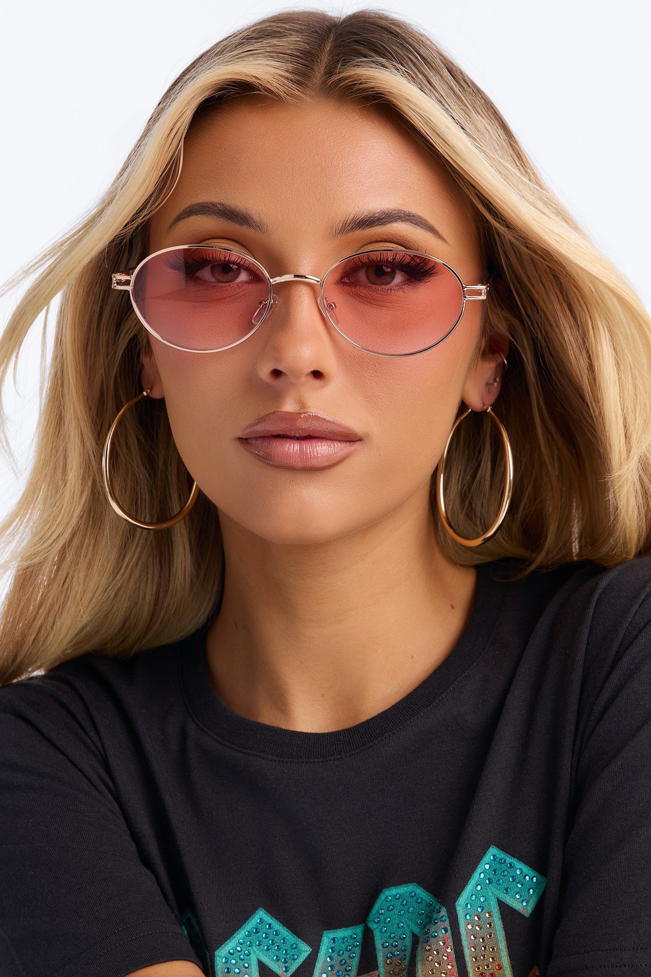 Are We Just Friends Sunglasses - Pink