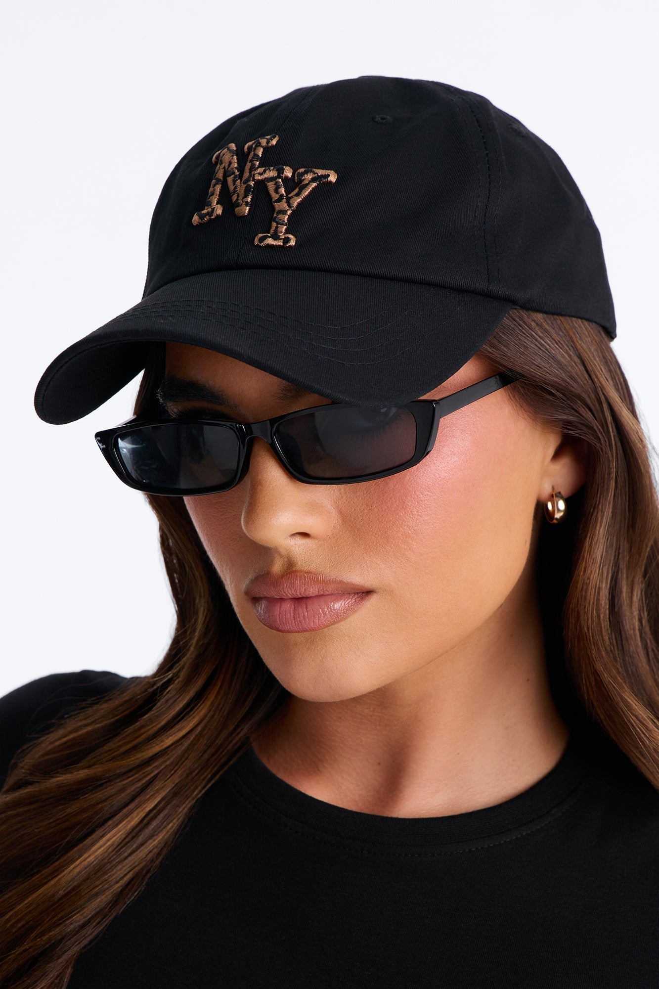 A Bit Wild In NY Baseball Hat - Black/combo NEWFASHIONEDGE