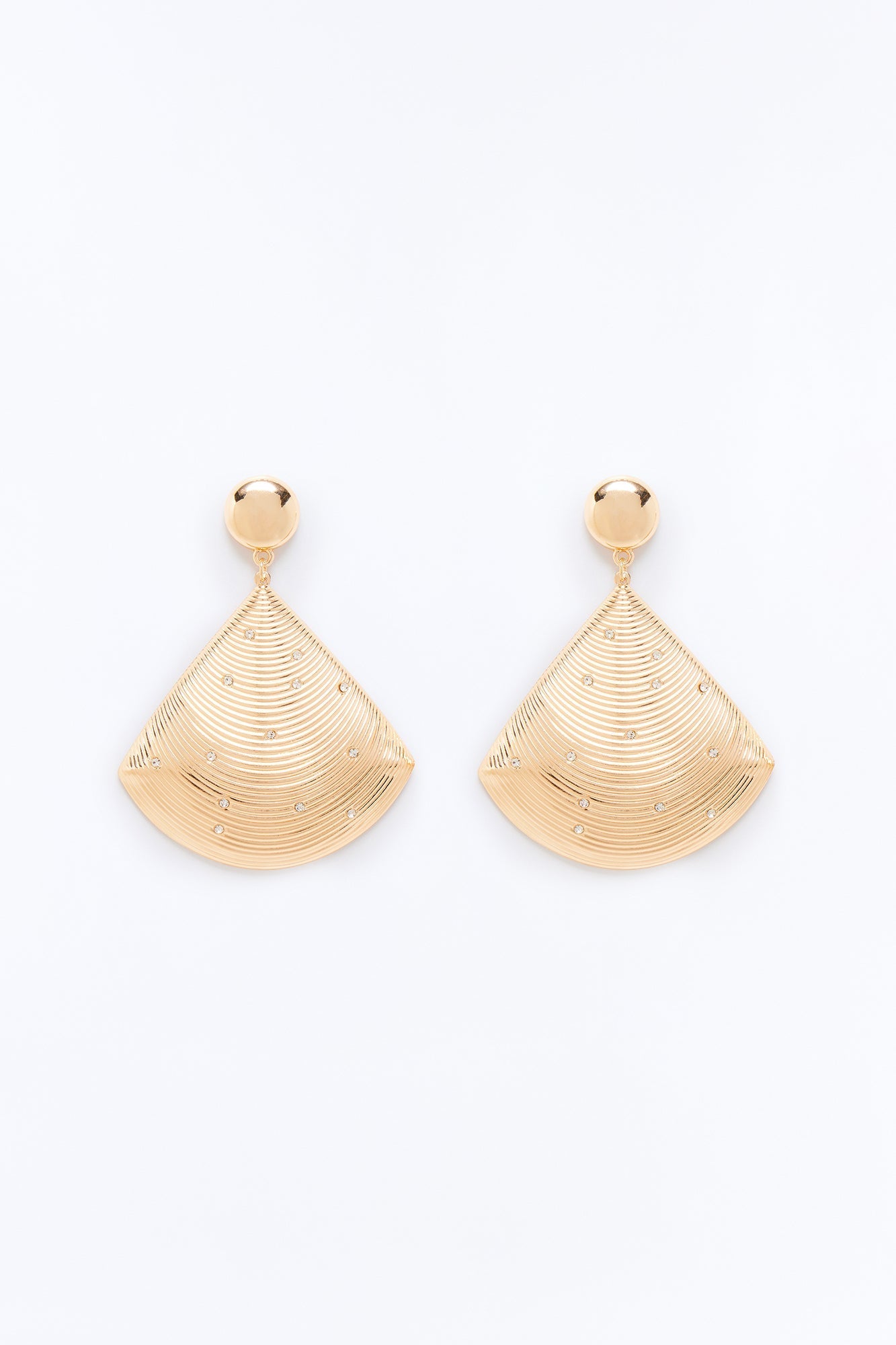 Glistening Tides Earrings - Gold