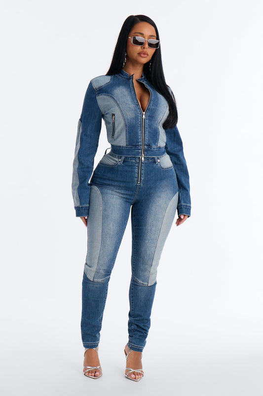 Ride At Dawn Moto Skinny Jeans - Light Wash NEWFASHIONEDGE