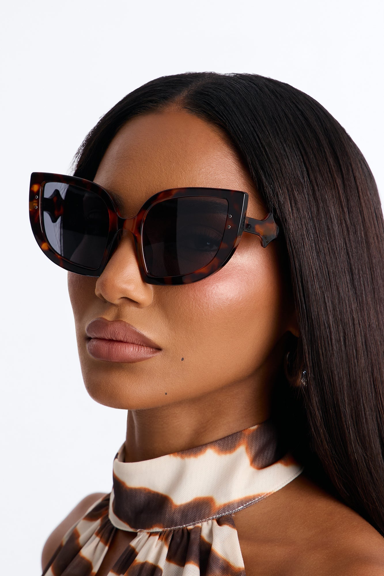 Wise Cat Eye Sunglasses - Tortoise NEWFASHIONEDGE