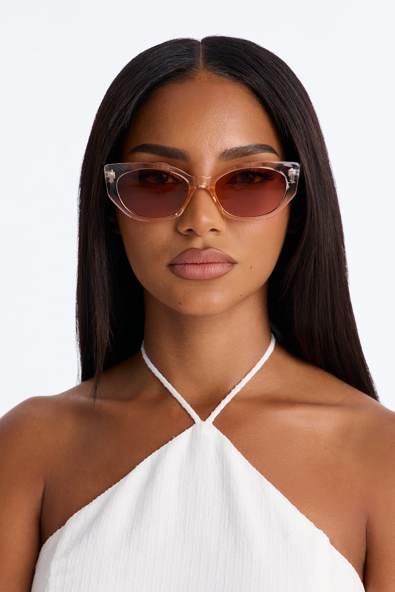 Don't Recall Sunglasses - Nude NEWFASHIONEDGE