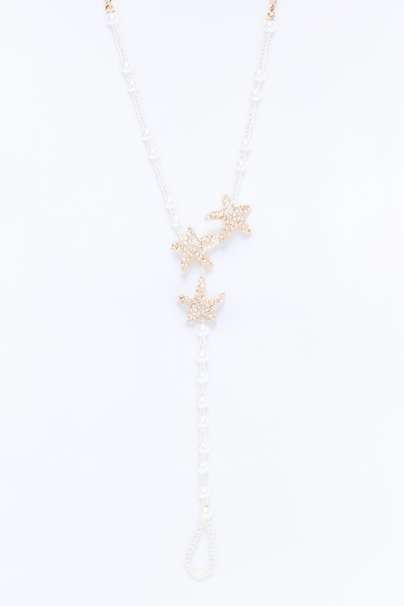 Shoreline Beauty Toe Chain Anklet - White